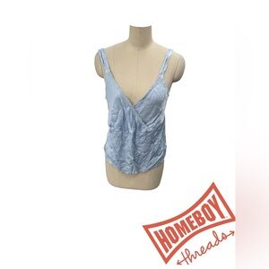 Bella Notte Light Blue Sleeveless Top